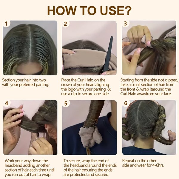 Heatless Overnight Hair Curler - Image 8