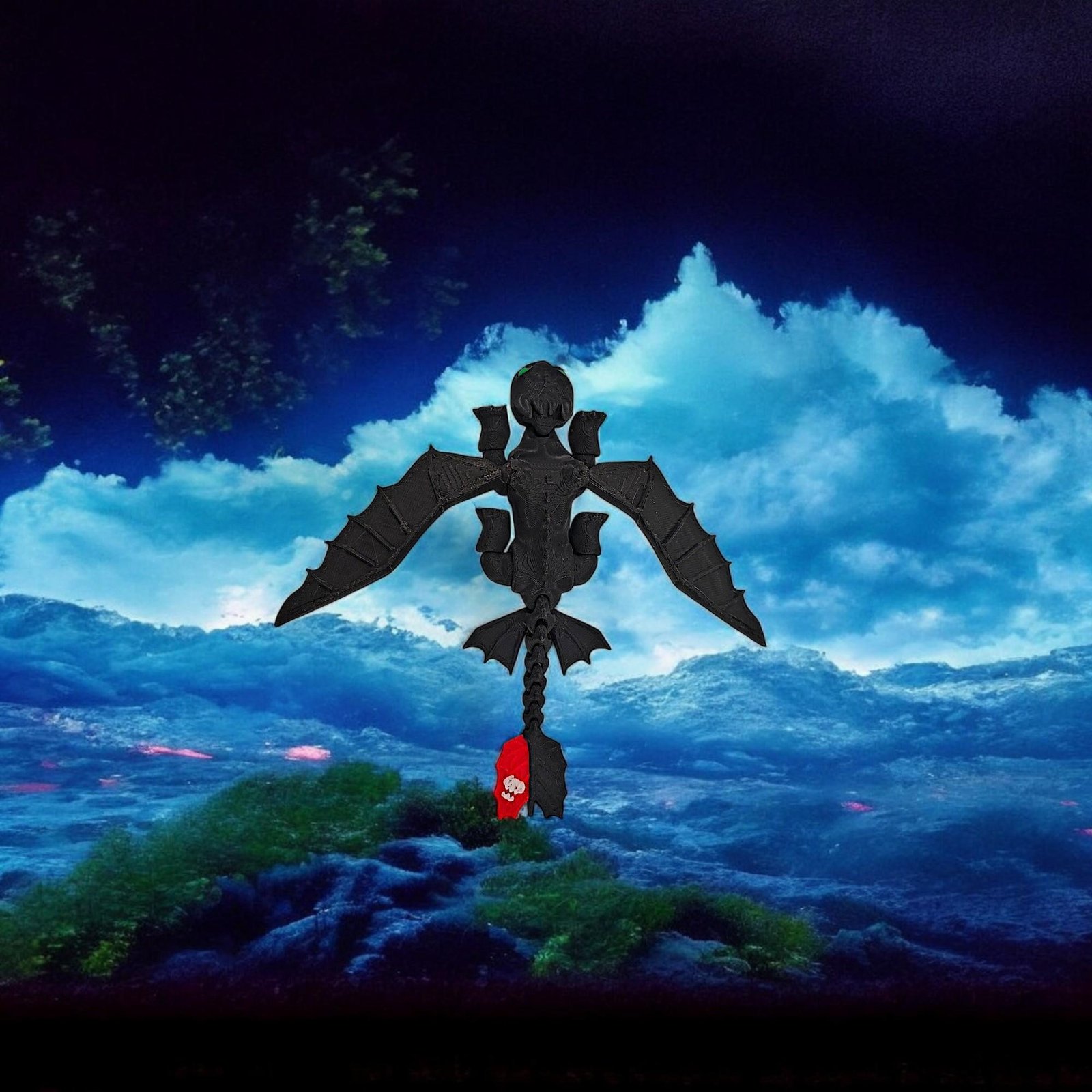 Toothless Dragon Cute Cool Design High Texture Exquisite Details Charming Appearance Dinosaur Fans Collectible Home Decorations - Image 7