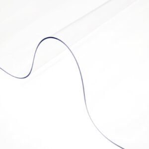 96 X 42 Inch Clear Table Cover Protector, 2mm Thick Clear Desk Protector Table Pads, Plastic Tablecloth Table Protector For Dining Room Table