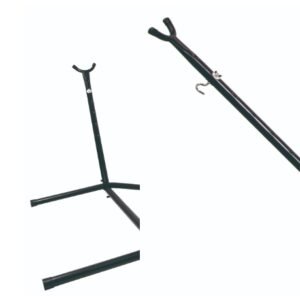 Only Supports Self Pickup Hammock Stand, Heavy Duty Adjustable Steel Hammock, 9ft, 450lb Load Capacity, Weather Resistant, Easy To Assemble