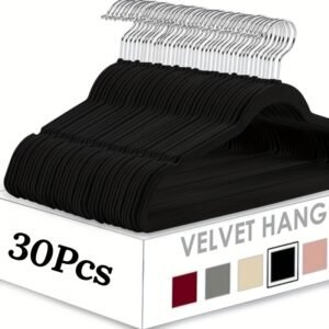 Flocked Hangers30pc