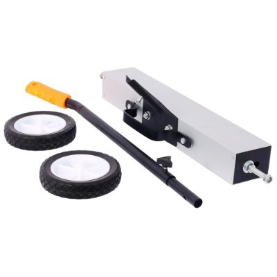 24' Rolling Magnetic Pick-Up Sweeper, Heavy Duty Push-Type With Release, For Nails Needles Screws Collection,30 Pound Capacity - Image 8