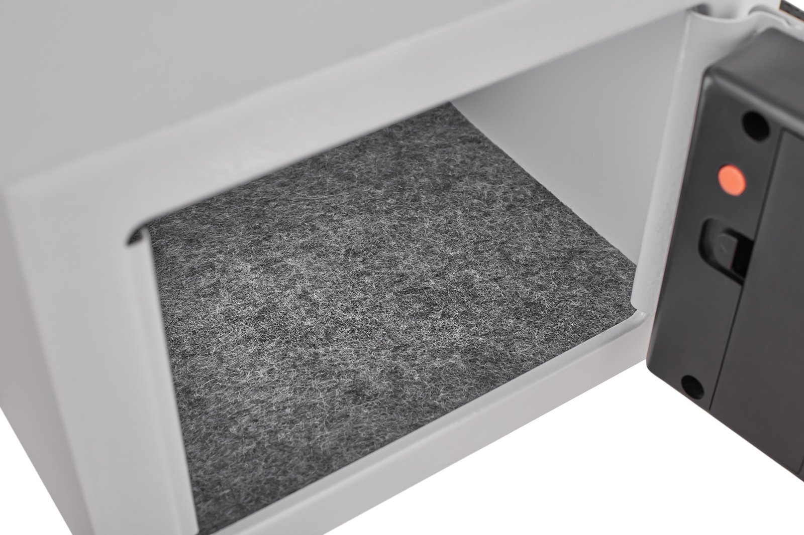 Secure Safe With Key And Password Money Home Safe, 0.23 Cubic Feet Small Safe, Mini Storage Cabinet, Suitable For Home Use, Can Store Money, Documents, And Valuable Items - Image 4