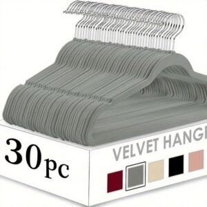 Flocked Hangers30pc