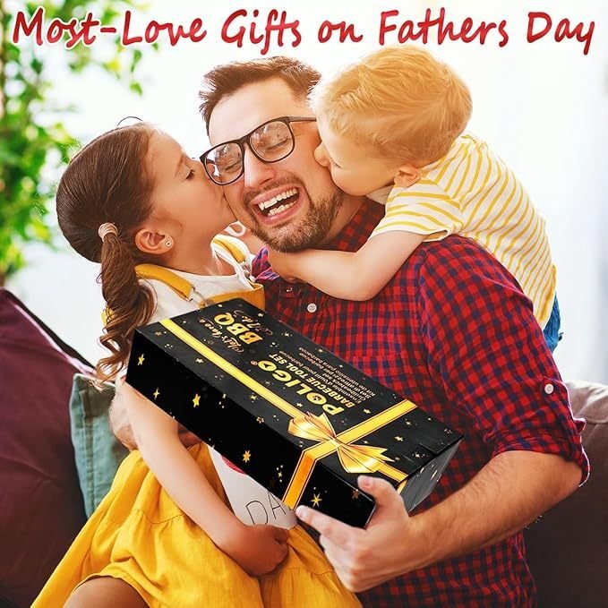 POLIGO 29 PCS BBQ Grill Accessories Stainless Steel BBQ Tools Grilling Tools Set With Storage Bag For Fathers Day Dads Birthday Presents - Camping Grill Utensils Set Ideal Grilling Gifts For Men Women - Image 4