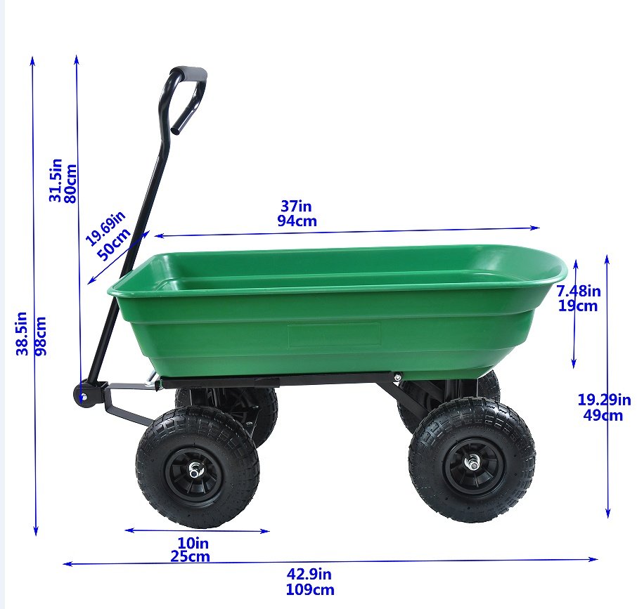 Steel Frame Dump Truck 10 Inches - Image 7