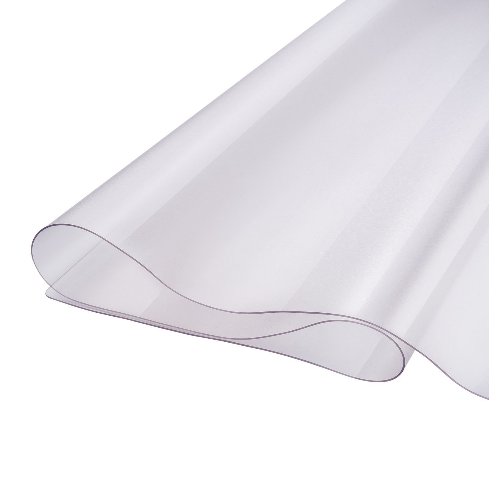 PVC Table Protector 36x60 Inch Frosted Plastic Desk Protector 1.5mm Thick