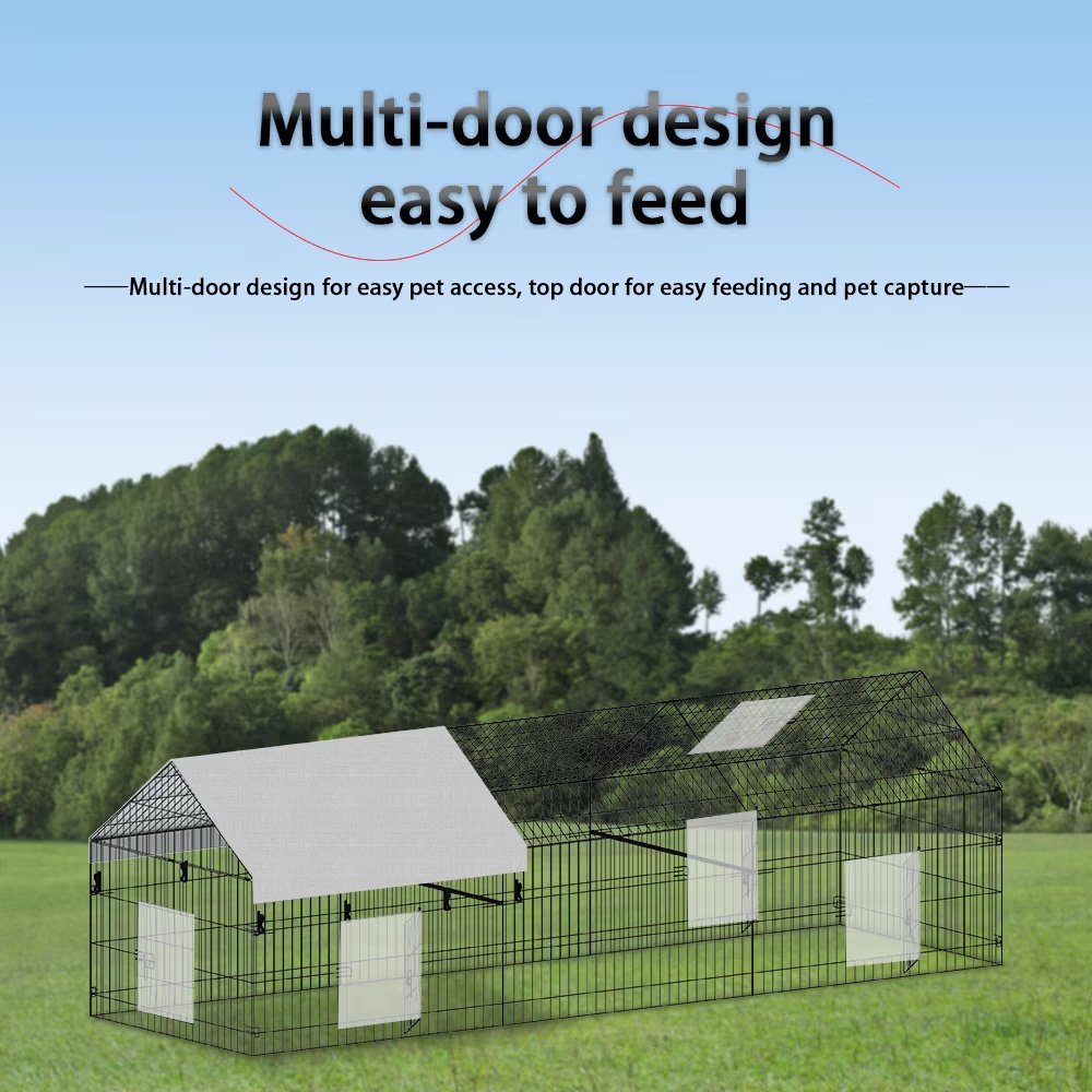 Poultry Farming Outdoor Metal Chicken Coop - Image 10