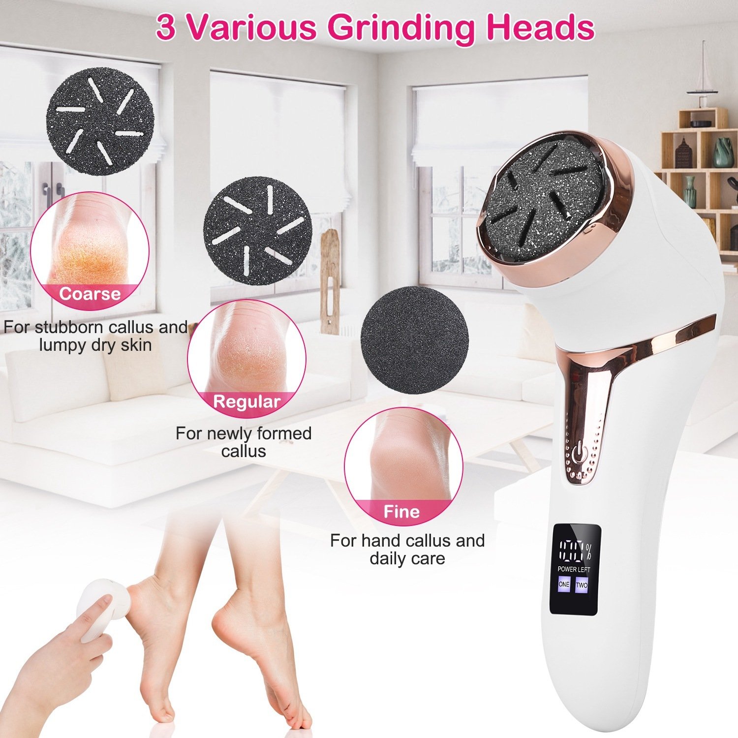 Electric Foot Callus Remover Kit - Image 4