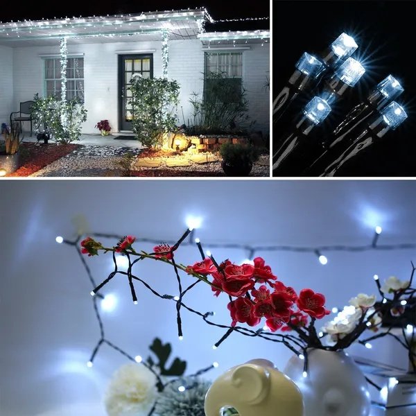Solar String Lights LED Solar Power Fairy String Light 22M - Image 4