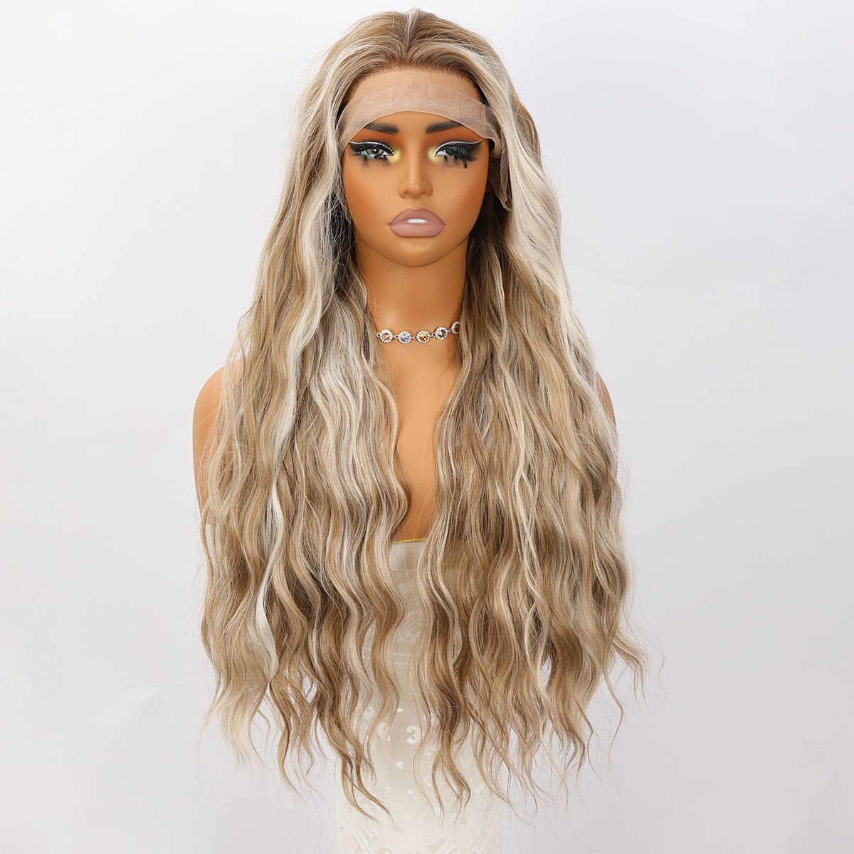 High-gloss Lace Front Wig - Image 4