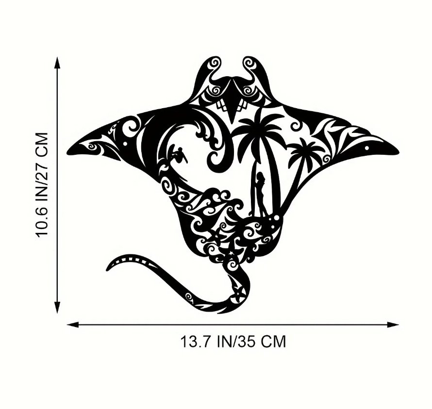 Coastal Metal Wall Art,Nautical Beach Decor For Living Room, Bedroom, Bathroom - Image 2