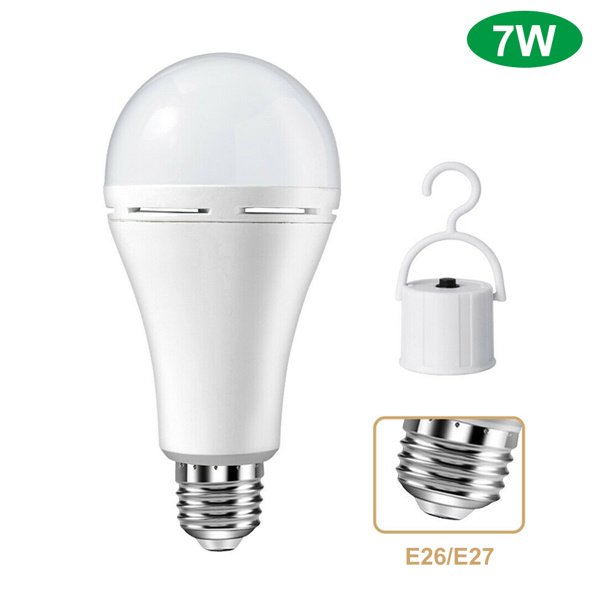 R70 LED Fast Charging Built-in Battery Bulb With Hook, Not Available For Weekend Shipping - Image 7
