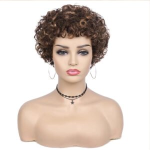 Short Loose Curly Hair Wig
