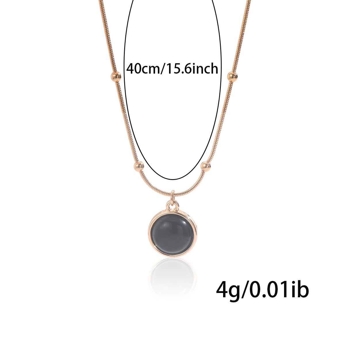 Modern Minimalist Stainless Steel Necklace - Image 5