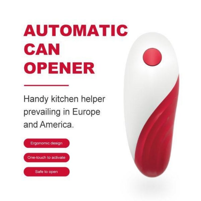 Automatic Electric Can Opener, One-button Opening For Cans Of Any Size, Food-grade White Kitchen Gadget - Image 8