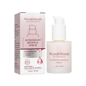 West&Month Antioxidant Renewal Serum, Tighten Facial Skin, Lighten Lines, Moisturize And Prevent Aging Serum