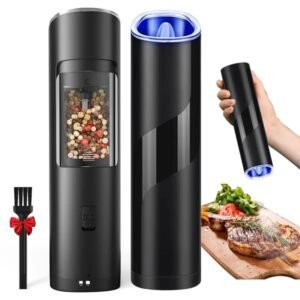 Electric Salt And Pepper Grinder Automatic Gravity Sensor Battery