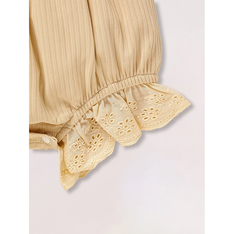 Baby Girl Square Neck Outfit - Image 6