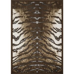 Hide GC CHD1001 Brown 5 Ft. 3 In. X7 Ft. Area Rug