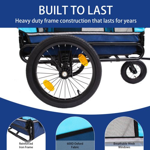 Foldable Pet Stroller Dog Carrier - Image 4