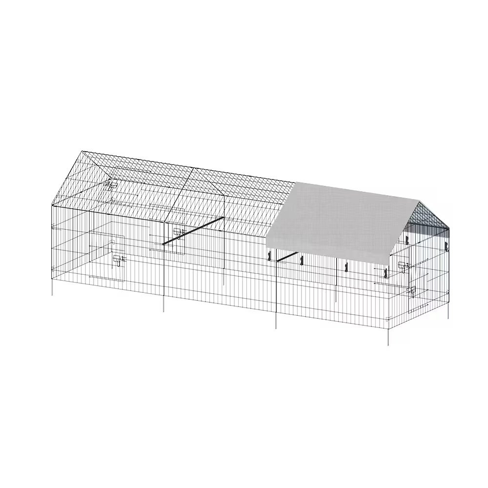Poultry Farming Outdoor Metal Chicken Coop - Image 3