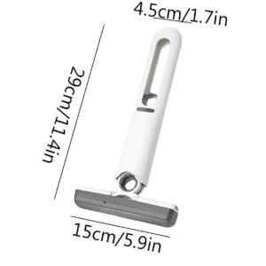 Mini Desktop Household Hands-free Rotating Cleaning Mop Suitable For Bathroom And Kitchen