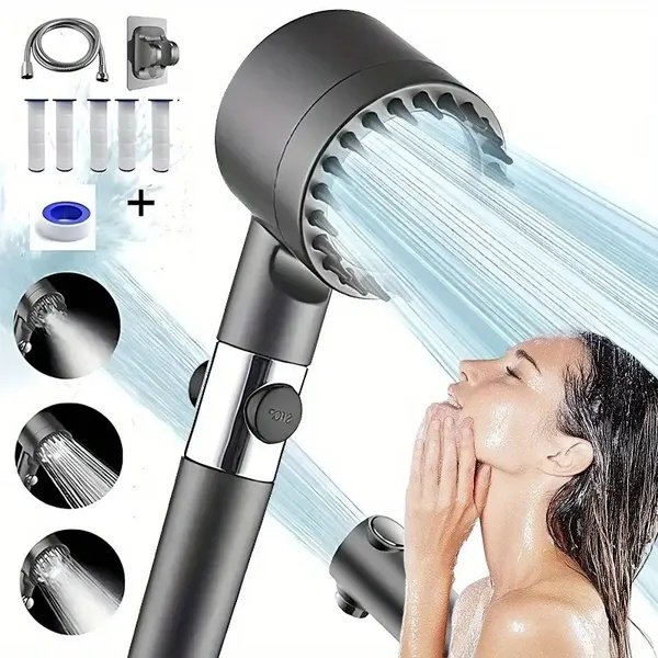 High Pressure Shower Head With Handheld And Filter - Image 7