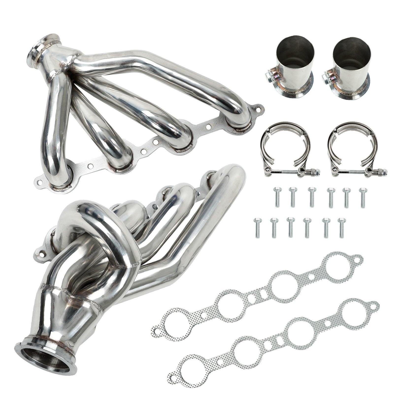 Exhaust Header For LS Swap S10 LS1 LS2 LS3 LS6 Bel Air Camaro Nova Ban The Sale Of Amazon&Temu