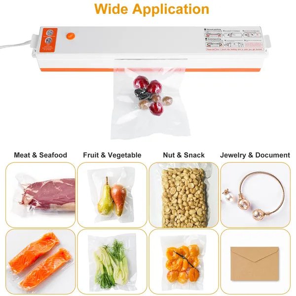 Dry And Wet Electric Vacuum Sealer Machine Household Automatic Food Vacuum Sealer Quick Sealing System Machine - Image 2