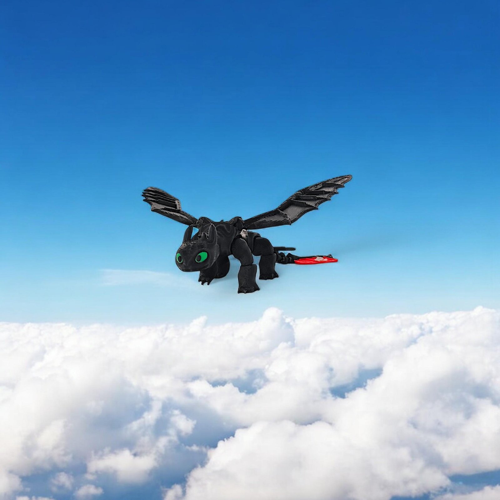 Toothless Dragon Cute Cool Design High Texture Exquisite Details Charming Appearance Dinosaur Fans Collectible Home Decorations - Image 6