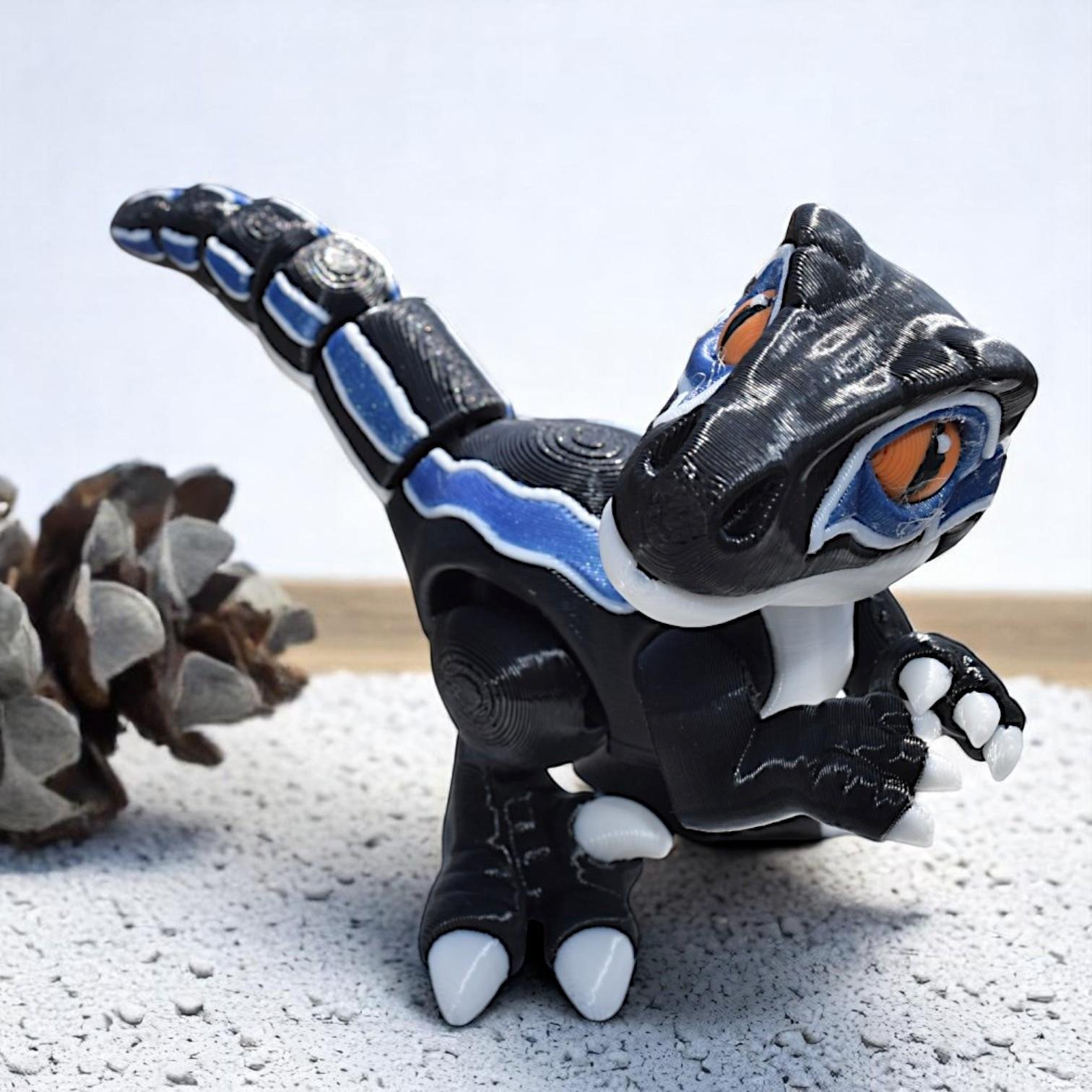 Velociraptor Exquisite Details, Domineering Shape, High-quality And Charming Appearance, Dinosaur Lovers Collect Home Decorations - Image 2