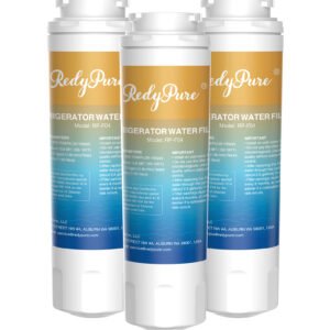 3 Pack Refrigerator Water Filter Replacement For EDR4RXD1, EveryDrop Filter 4, Maytag UKF8001AXX-750, UKF8001AXX-200, 46-9006, Puriclean II, WD-F07
