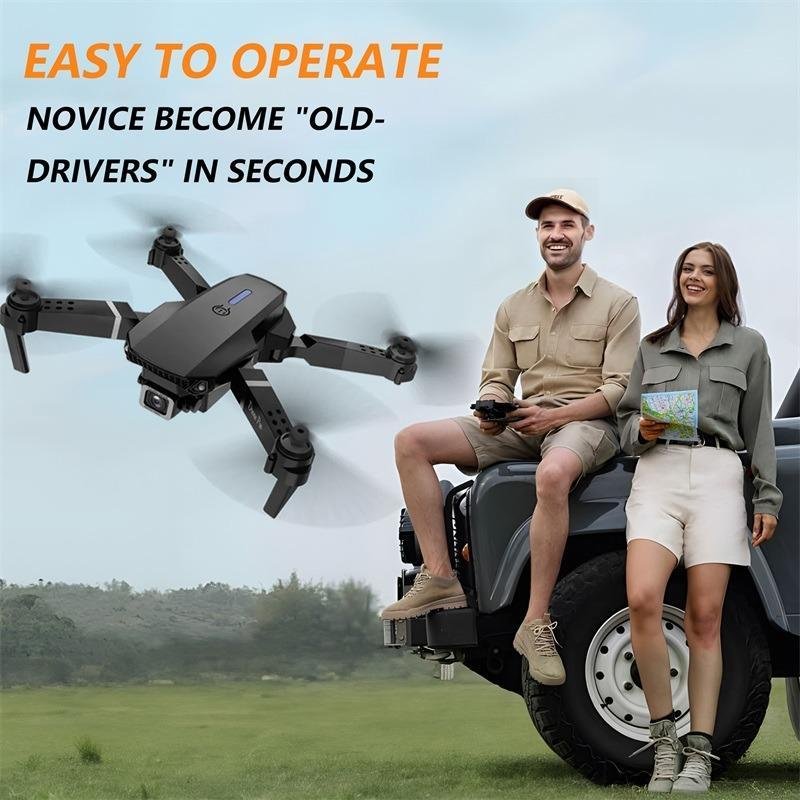 E88 Remote-controlled Drone Toy - Image 10