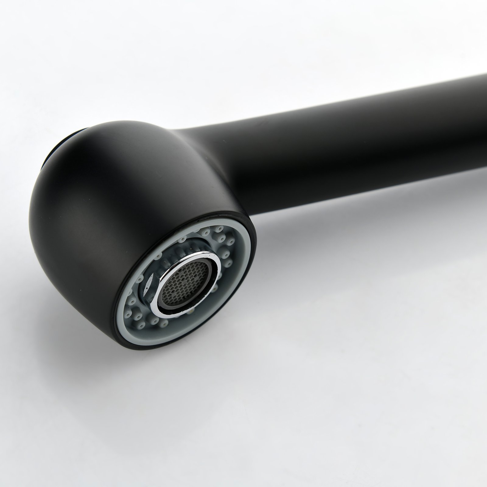 Stainless Steel Matte Black Single Handle Pull Out Spray, Kitchen Faucet - Image 3