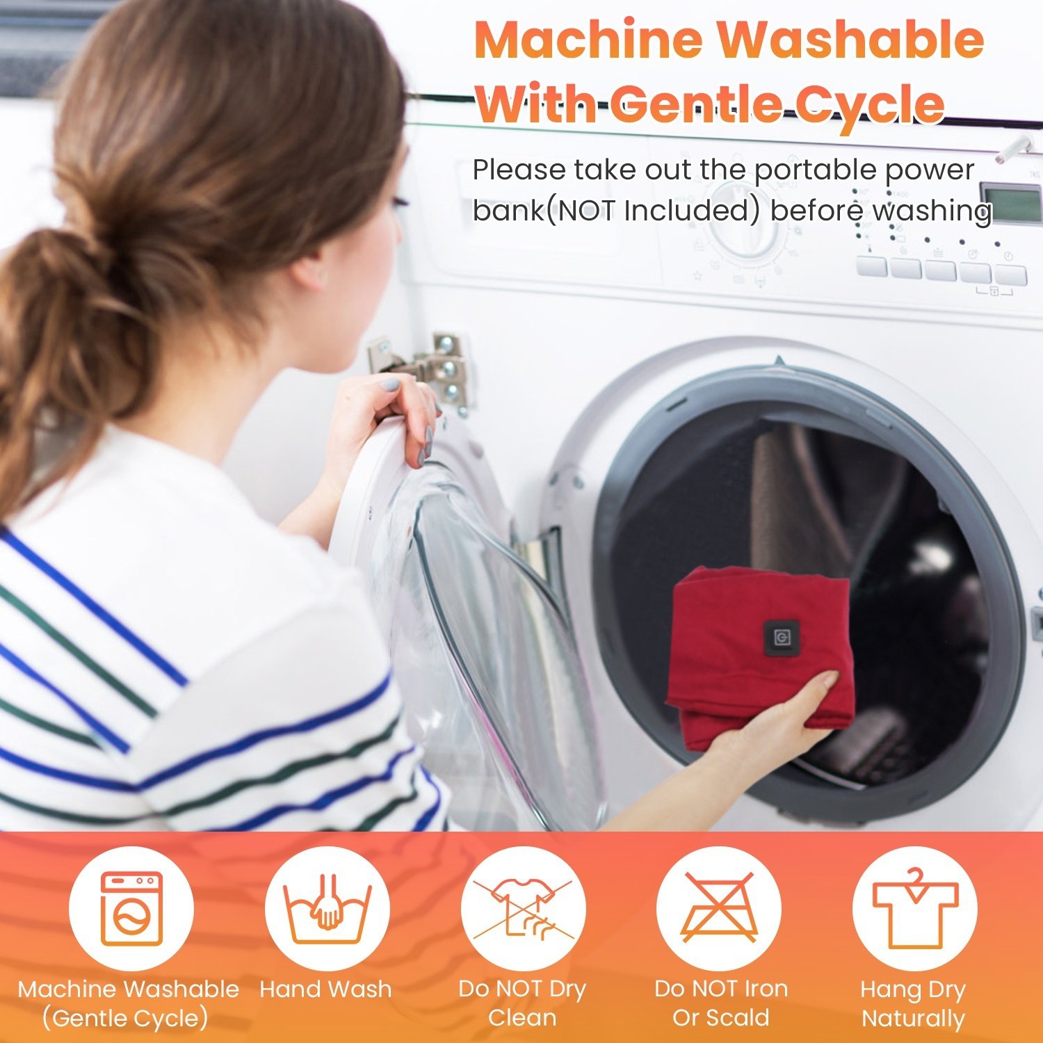 1Pc Electric Heated Winter Scarf USB Heating Neck Wrap Unisex Heated Neck Shawl Soft Warm Scarves With 3 Heating Modes For Outdoor Cycling Skiing Skating Winter Activities - Image 2