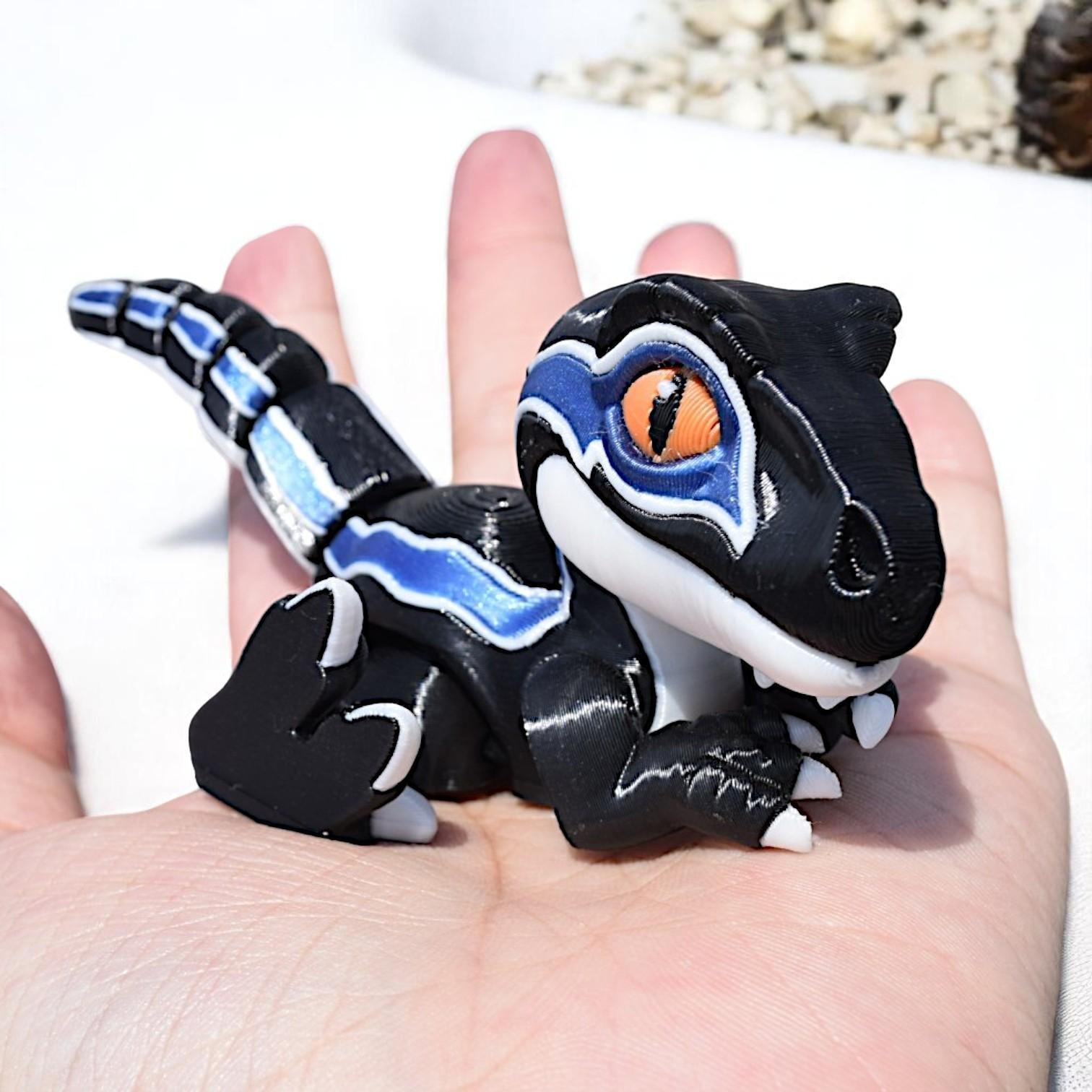 Velociraptor Exquisite Details, Domineering Shape, High-quality And Charming Appearance, Dinosaur Lovers Collect Home Decorations - Image 9