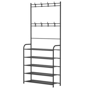 Entrance Channel Clothing And Hat Storage Rack
