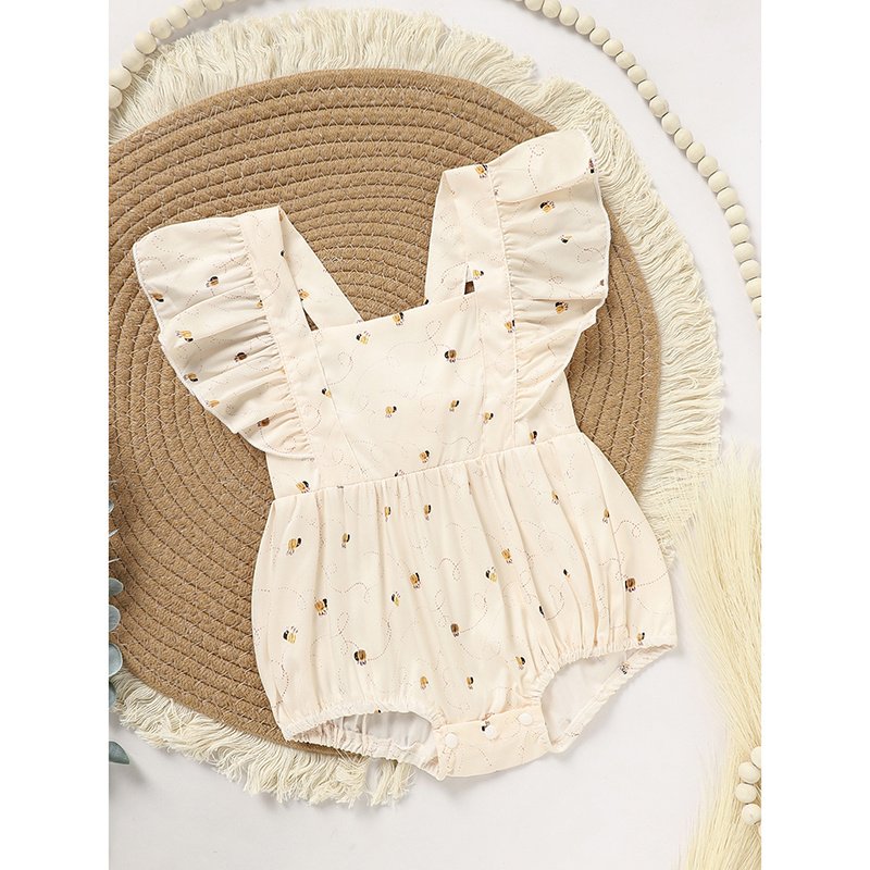 Honeybee Bubble Romper for Baby