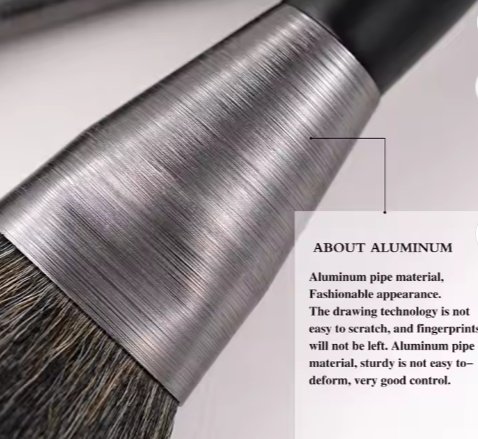 High Quality Wood Makeup Brushes - Image 5