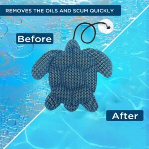 Hot Tub Cleaning Sponge - Foam Sponge Scum Absorber, Reusable Cleaning Sponge For Pool, Spa Or Hot Tub To Collect Dirt, Remove Grime And Oil