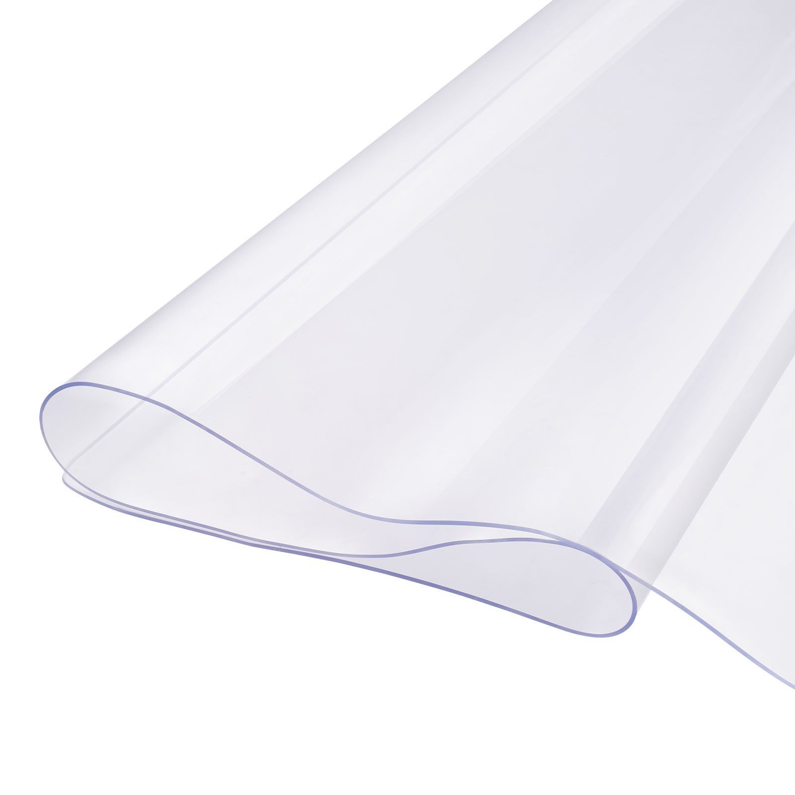 PVC Table Protector 42x60 Inch Clear Plastic Desk Protector 2.0mm Thick