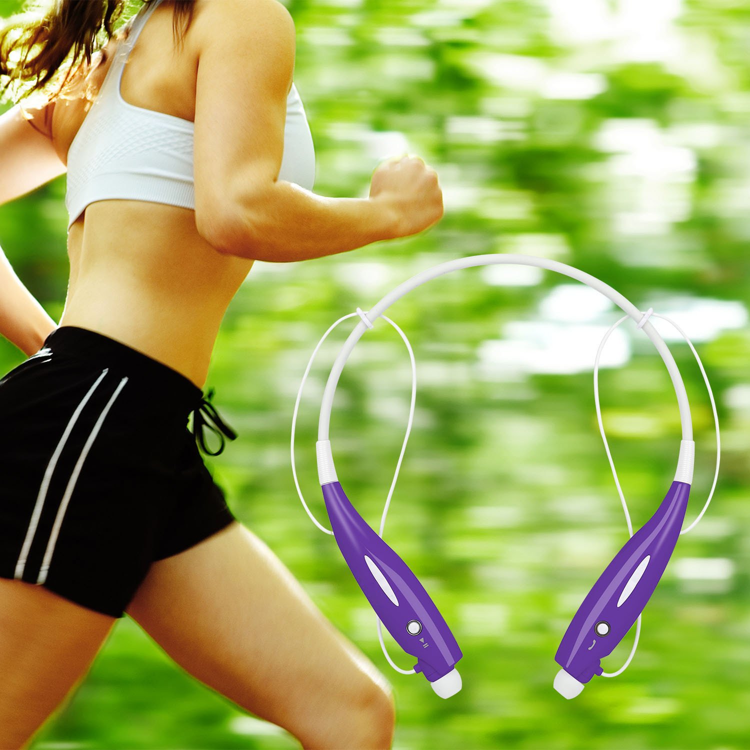 Wireless Neckband Headset with Mic - Image 5