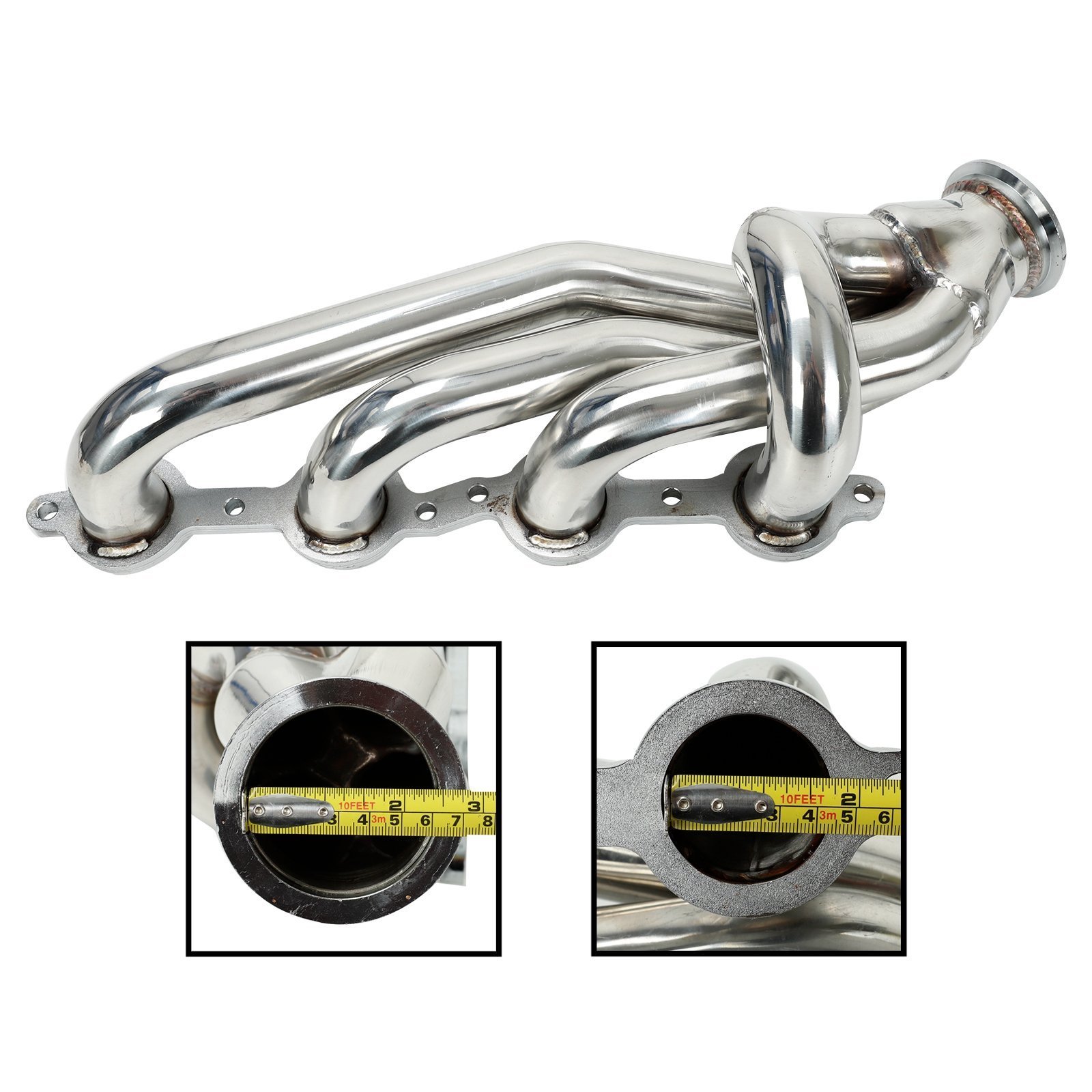 Exhaust Header For LS Swap S10 LS1 LS2 LS3 LS6 Bel Air Camaro Nova Ban The Sale Of Amazon&Temu - Image 6