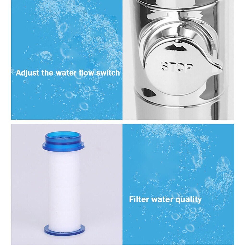 Shower Head,Filter Filtration High Pressure Water Saving 3Mode Soften Save Water - Image 9