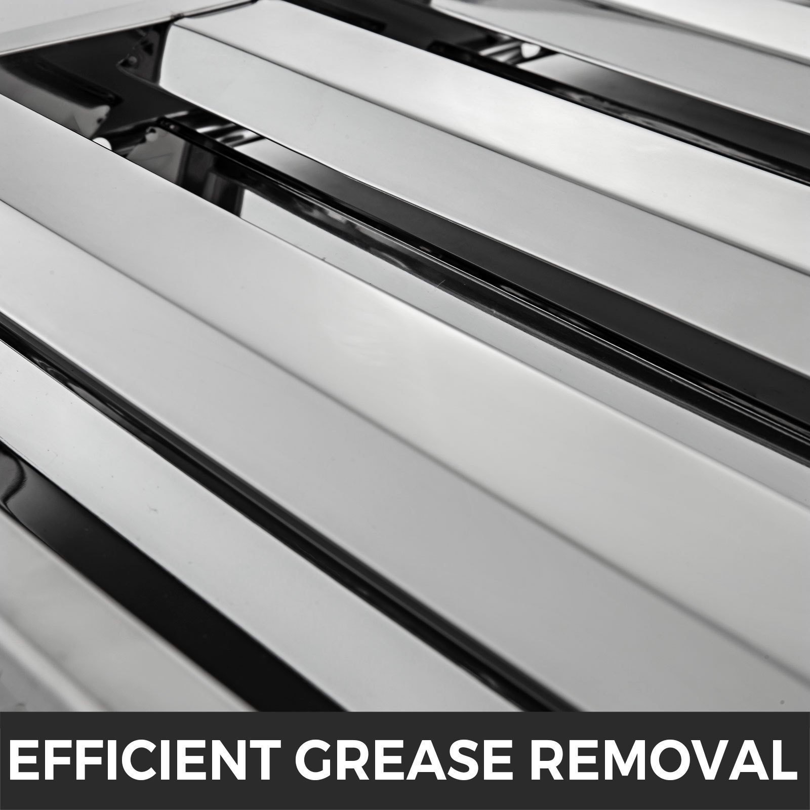 Pack Of 6 Hood Filters 19.5W X 24.5H Inch, 430 Stainless Steel 4 Grooves Commercial Hood Filters, Range Hood Filter For Grease Rated Commercial Kitchen Exhaust Hoods - Image 4