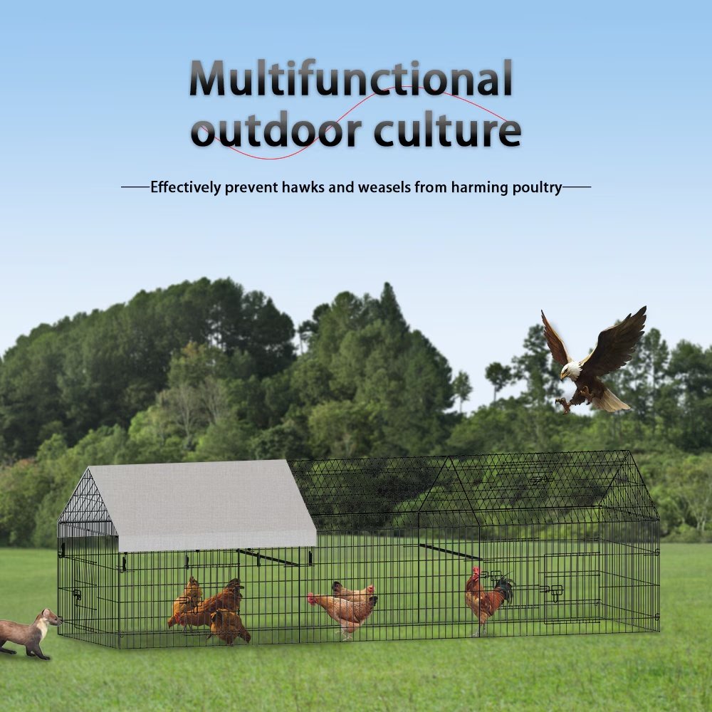 Poultry Farming Outdoor Metal Chicken Coop - Image 6