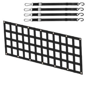 Tailgate Net Pickup Truck Tailgate Net 60" X 18" For Full Size Trucks