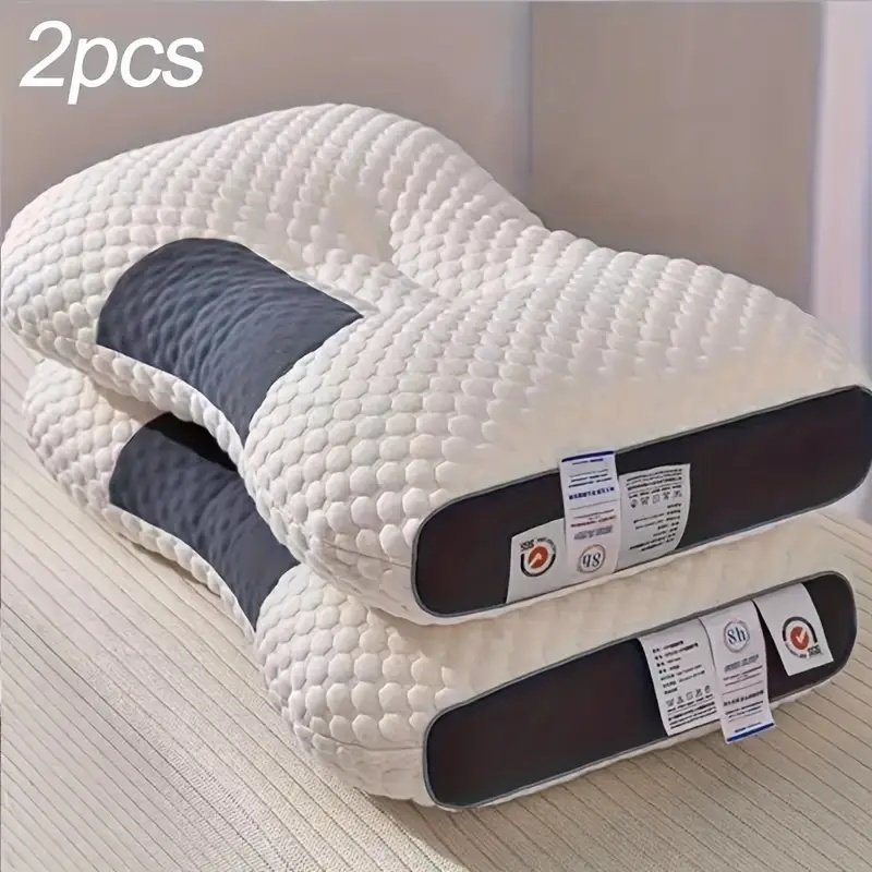 2pack YBZ 3D Knitted Cotton Massage Pillow - Image 7