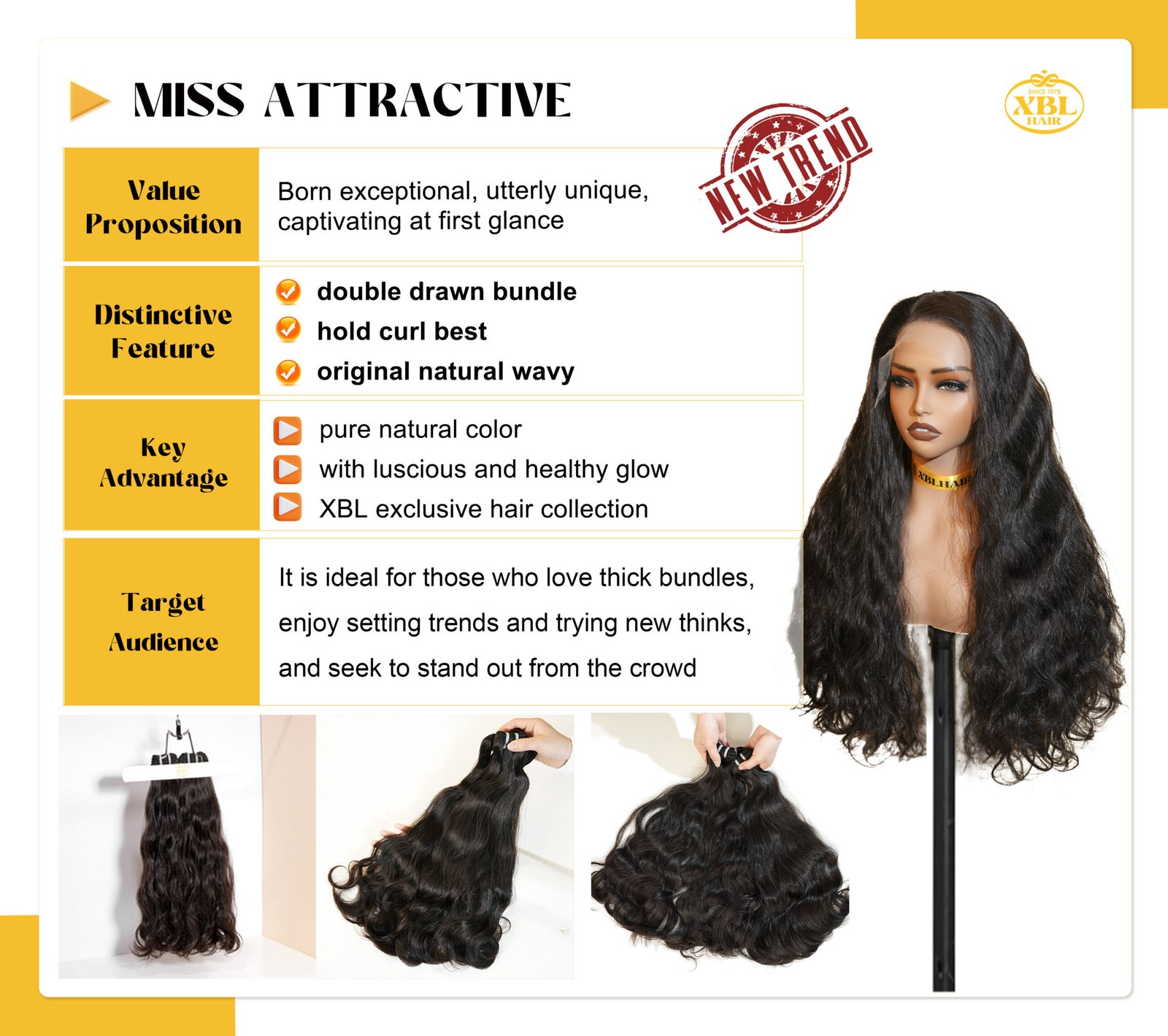 Virgin Human Hair Bundles - Image 6